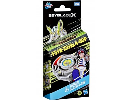 Toupie Beyblade x Driger Slash 4-80P - Type �quilibre - Pack toupie et lanceur - Hasbro G1843