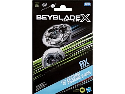 Toupie Beyblade x Feather Phoenix 2-60N BX - Type Défense - Pack toupie et lanceur - Hasbro G2740