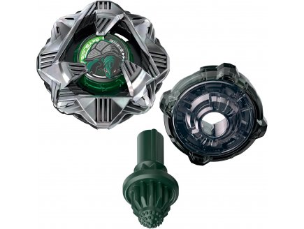 Toupie Beyblade x Obsidian Shell 4-60D - Type Défense - Pack toupie - Hasbro G1533