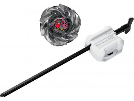 Toupie Beyblade x Rudder Phoenix 4-70LF UX - Type Attaque - Pack toupie et lanceur - Hasbro G2739