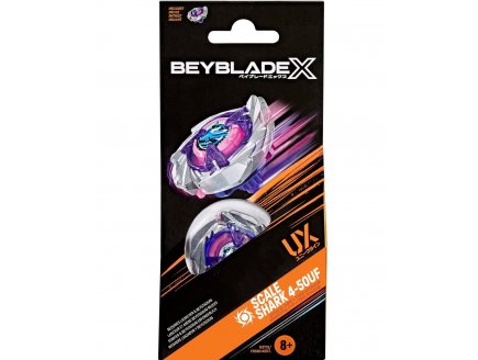 Toupie Beyblade x Scale Shark 4-50UF - Type Attaque - Pack toupie - Hasbro G2731