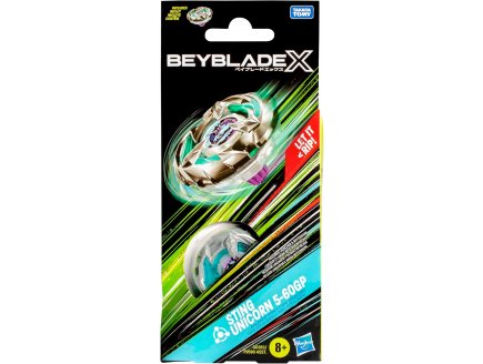 Toupie Beyblade x Sting Unicorn 5-60GP - Type équilibre - Pack toupie - Hasbro G0283
