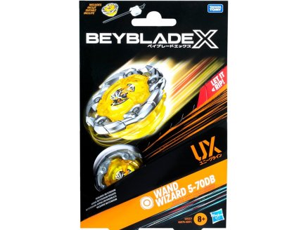 Toupie Beyblade x Wand Wizard 5-70DB - Type Endurance - Pack toupie et lanceur - Hasbro G1537