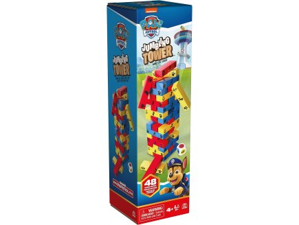 TOUR EN EQUILIBRE JENGA PAT PATROUILLE EN BOIS - PAW PATROL SPIN MASTER - JEU D'ADRESSE