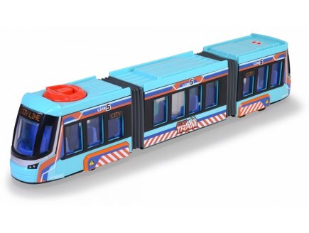 TRAMWAY CITY LINER SIEMENS AVENIO 41,5 CM ROUES LIBRES - DICKIE TOYS - 203747016 - VEHICULE MINIATURE VILLE