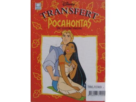 Transfert Pocahontas - Accessoire dessin