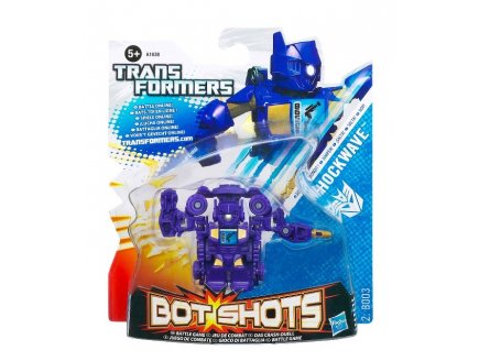 Transformers Bot Shots Shockwave - Robot Transformable en vhicule - Hasbro - A1638
