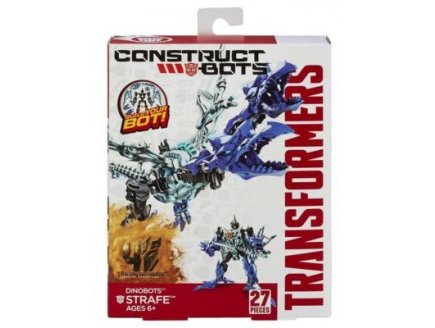 TRANSFORMERS CONSTRUCT BOTS : STRAFE - DINOBOTS - FIGURINE ARTICULEE - HASBRO - A6159