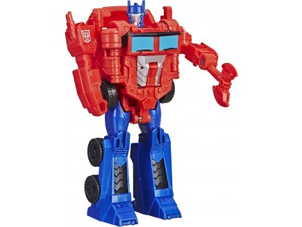 Transformers cyberverse - camion optimus prime : energon axe attack - Hasbro - e3645