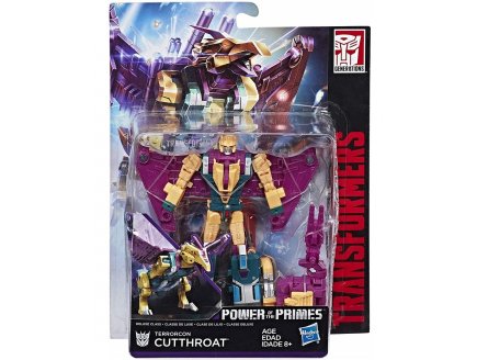 TRANSFORMERS POWER OF THE PRIMES CLASSE DE LUXE : CUTTHROAT - TERRORCON FAUCON - HASBRO - E1131