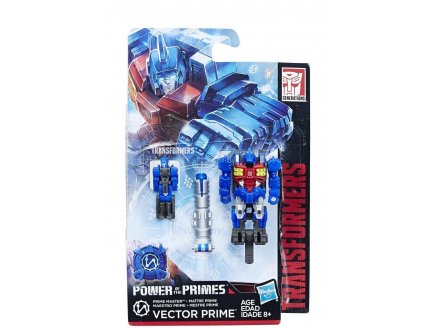 TRANSFORMERS POWER OF THE PRIMES : VECTOR PRIME - MAITRE PRIME - HASBRO - E1113