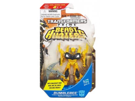 TRANSFORMERS PRIME BEAST HUNTERS - BUMBLEBEE ROBOT TRANSFORMABLE EN VOITURE 2 EN 1- HASBRO - A1633