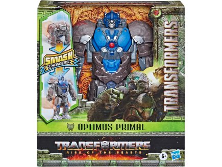 TRANSFORMERS RISE OF THE BEASTS - OPTIMUS PRIMAL - ROBOT TRANSFORMABLE EN GORILLE - HASBRO - F4641