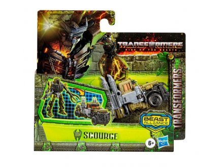 TRANSFORMERS RISE OF THE BEASTS SCOURGE - ROBOT / CAMION - BEAST ALLIANCE - HASBRO - F4610 - FIGURINE