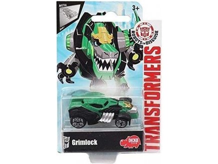 TRANSFORMERS : VOITURE GRIMLOCK - VEHICULE MINIATURE METAL VERT - VOITURE - HASBRO