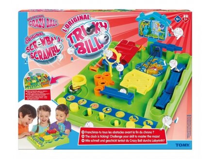 TRICKY BILLE L'ORIGINAL - CIRCUIT BILLES, PARCOURS OBSTACLES - TOMY - JEU ACTION, ADRESSE