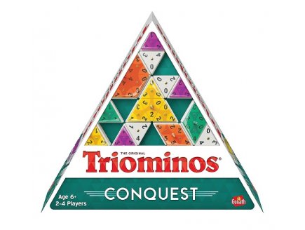TRIOMINOS CONQUEST 2-4 JOUEURS - GOLIATH - 929053 - JEU DE SOCIETE STRATEGIE CLASSIQUE