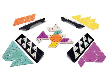 Triominos conquest 2-4 joueurs - Goliath - 929053 - jeu de societe strategie classique