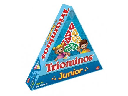 TRIOMINOS JUNIOR 2 NIVEAUX - DOMINO TRIANGULAIRE - GOLIATH - 60681 - JEU SOCIETE ENFANT
