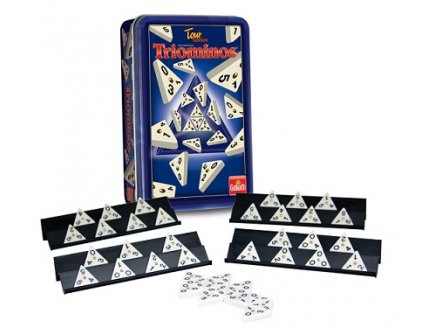 TRIOMINOS TOUR EDITION - GOLIATH - 60632 - JEU DE VOYAGE CLASSIQUE