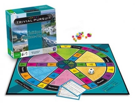 TRIVIAL PURSUIT EDITION RHONE-ALPES - WINNING MOVES - JEU DE SOCIETE QUIZ