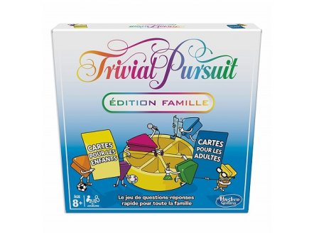 TRIVIAL PURSUIT FAMILLE - HASBRO - E1921 - JEU DE QUESTIONS / REPONSES