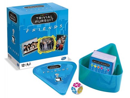 Trivial pursuit friends - Winning moves - 0294 - jeu de societe voyage