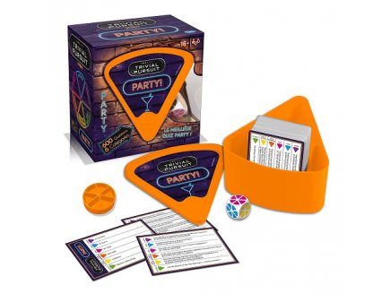 Trivial pursuit party, fete - Winning moves - 02582 - jeu de societe voyage