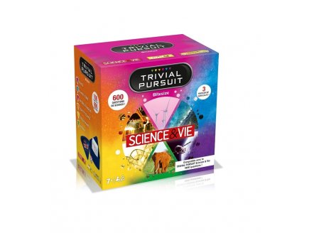 TRIVIAL PURSUIT SCIENCE & VIE - WINNING MOVES - 03963 - JEU DE SOCIETE VOYAGE