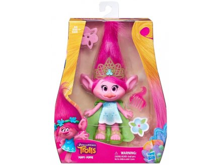 TROLLS POPPY - FIGURINE 23 CM - DESSIN ANIME - HASBRO B7355