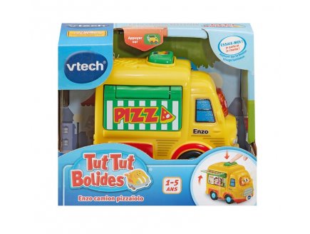 Tut Tut Bolides Surprise Enzo camion pizzaolo - Vtech - Vehicule 1er age