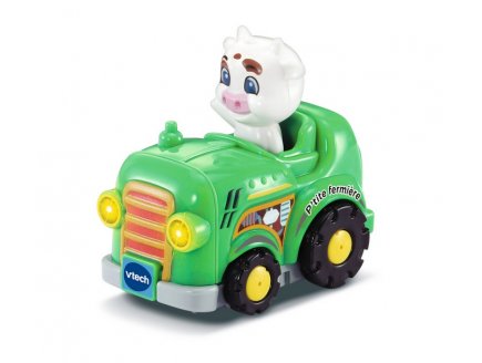 Tut Tut Bolides V�hicule Animaux B�rang�re p'tite fermi�re - Vtech - Voiture interactive b�b�