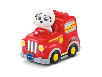 Tut Tut Bolides V�hicule Animaux Titounet p'tit pompier - Vtech - Voiture interactive b�b�