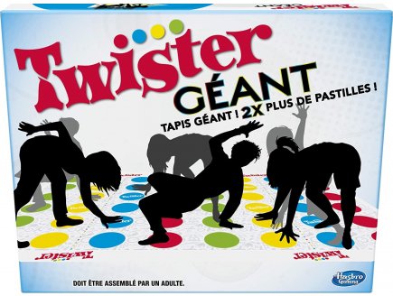 TWISTER VERSION GEANT - MB JEUX - HASBRO - JEU DE SOCIETE- JEU PLEIN AIR