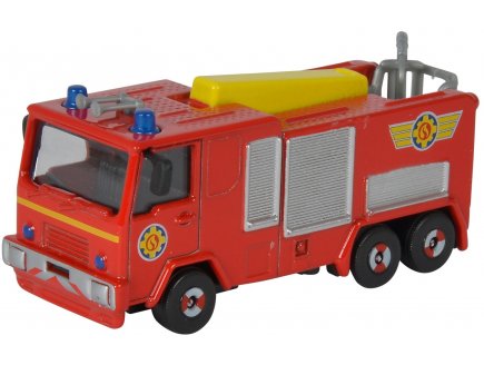 V?hicule en m?tal sam le pompier - jupiter le camion de pompier - voiture miniature - Dickie 203091000c