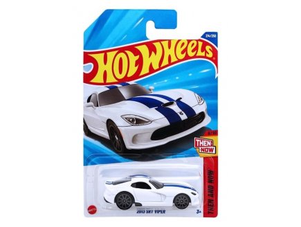 Véhicule 2013 SRT Viper Hot Wheels 1/64 - HW Then and Now 6/10 - Mattel - JBB15 - Petite voiture métal