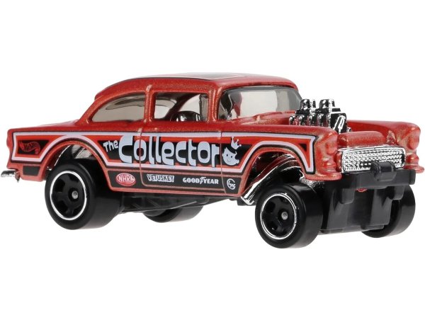 Véhicule 55 Chevy Bel Air Gasser Hot Wheels 1/64 - HW Reverse Rake 2/5 - Mattel - HTB90 - Petite voiture métal