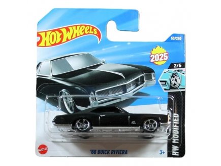 V�hicule 66 Buick Riviera Hot Wheels 1/64 - HW Modified 2/5 - Mattel - JBB56 - Petite voiture m�tal