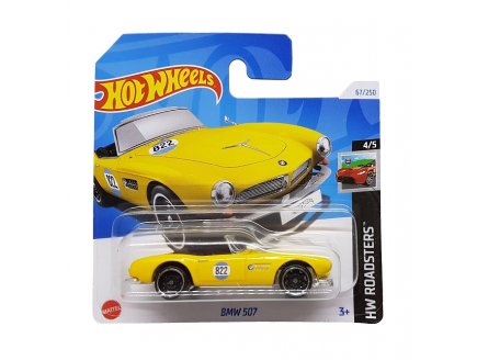 VEHICULE BMW 507 HOT WHEELS 1/64 - HW ROADSTERS 4/5 - MATTEL - HTC15 - PETITE VOITURE METAL