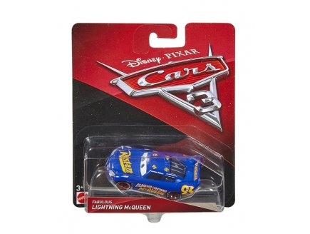Vehicule cars 3 - fabulous flash mcqueen - voiture miniature - Mattel - fgd57