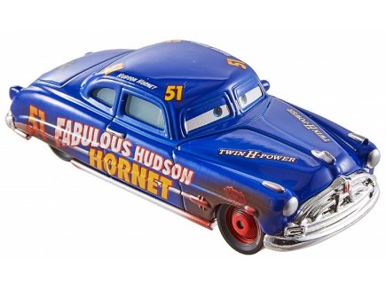 Vehicule cars 3 - fabulous hudson hornet - voiture miniature - Mattel - dxv70