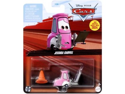 VEHICULE CARS 3 - JESSICA CARVILL - VOITURE MINIATURE - MATTEL - HTX99
