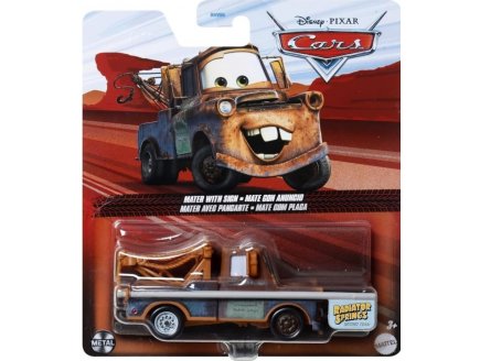 Véhicule cars 3 Martin avec Pancarte - Voiture miniature - Mattel - HTX86
