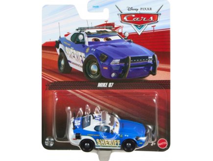 V�hicule Cars 3 - Mike 07 Sh�riff - Voiture Miniature - Mattel - JJW63