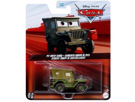 Véhicule Cars 3 - Sergent Spécial Course - Voiture Miniature - Mattel - JDL75