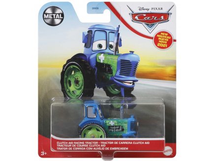 Vehicule cars 3 - Tracteur de course Clutch Aid - voiture miniature - Mattel - GRR83