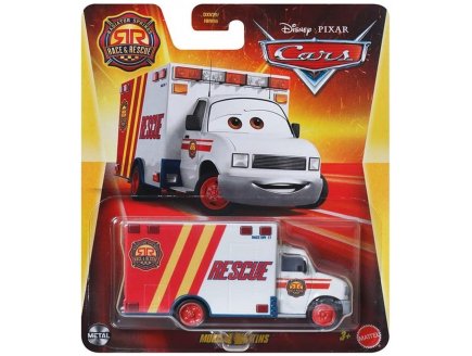 Vehicule cars Ambulance Morgan Martins - voiture miniature - Mattel - JDG65