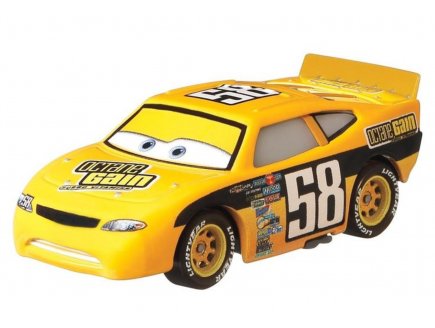 Vehicule Cars Billy Oilchanger - Voiture miniature Jaune - Mattel - GKB07