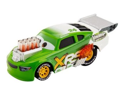 Vehicule cars brick yardley - drag racing - voiture miniature verte - Mattel - gfv40