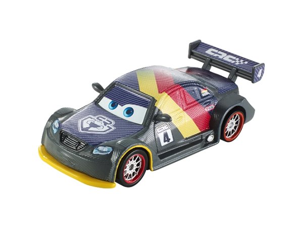 Vehicule Cars Carbon Racers - Max Schnell - Voiture miniature - Mattel - DHM7
